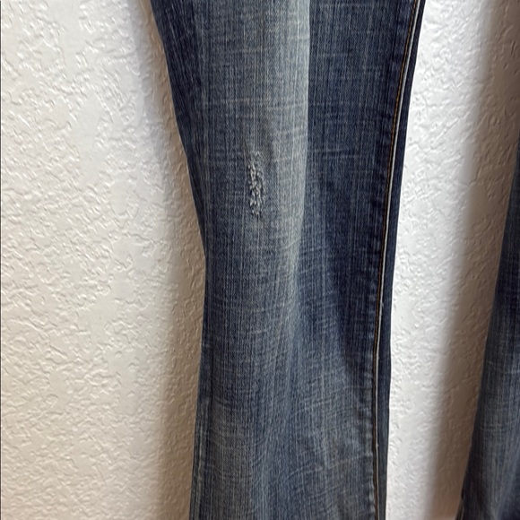 Seven7 Blue Straight Leg Jeans Size 8 - Picture 7 of 7